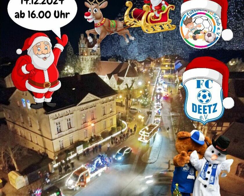 5. Deetzer Weihnachtsparade – Mitstreiter gesucht